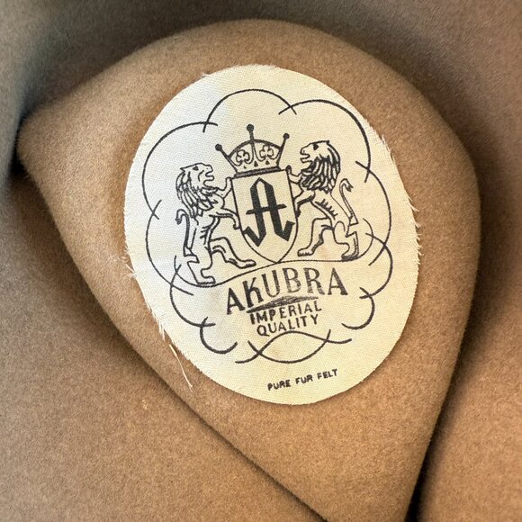 Pre-owned Akubra Fur Felt Western Hat Australia - Picture 10 of 12